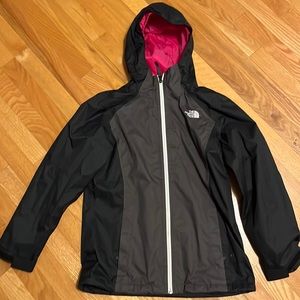 Northface Girls shell/rain jacket
